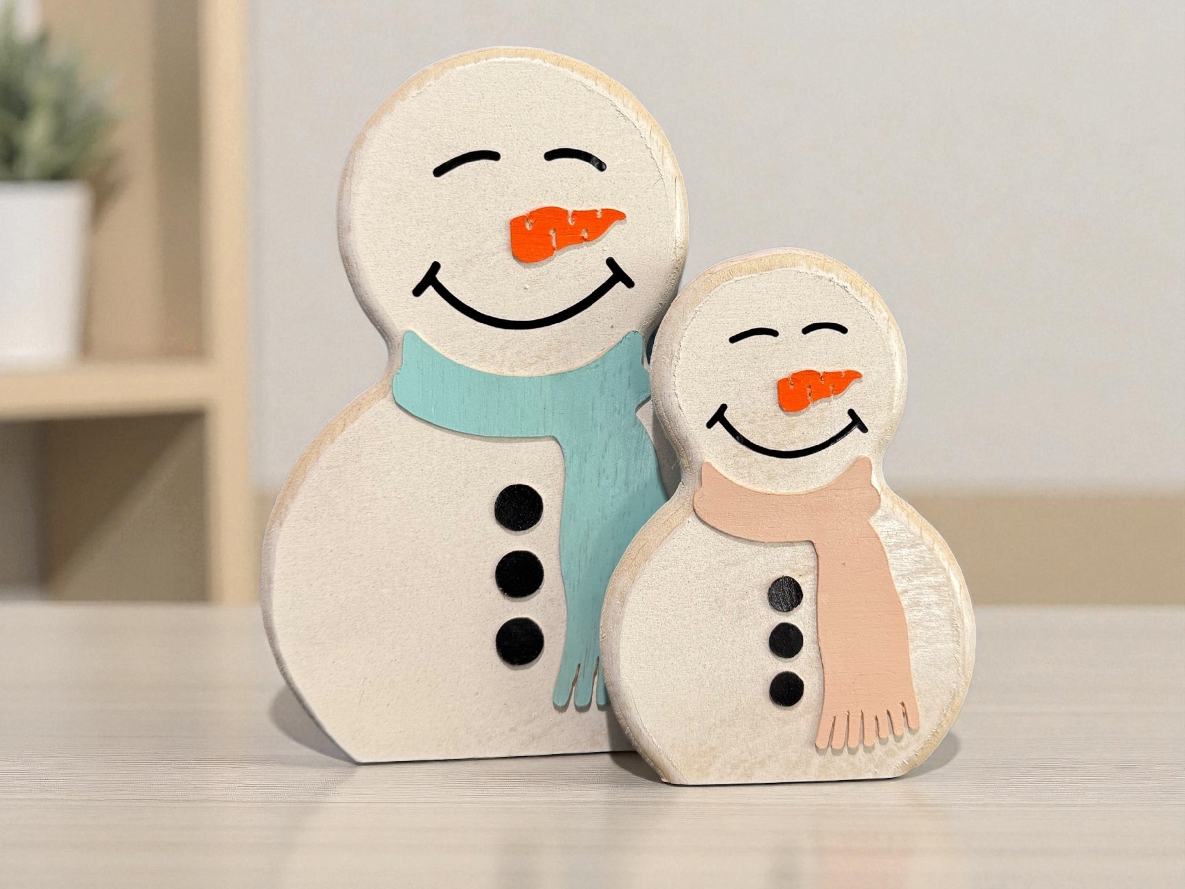 Snowman Family Mix and Match Winter Christmas Decor