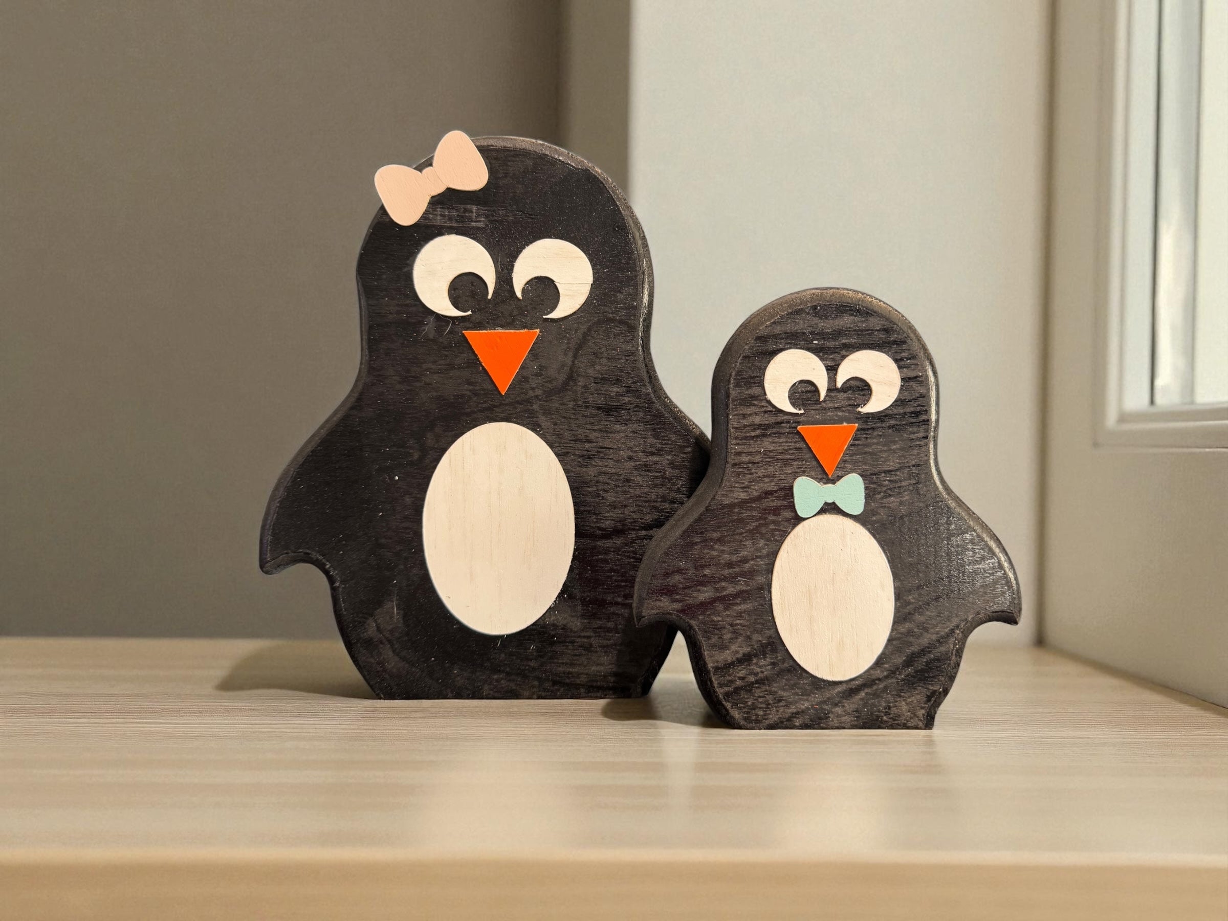 Penguin Family Mix and Match Winter Christmas Decor