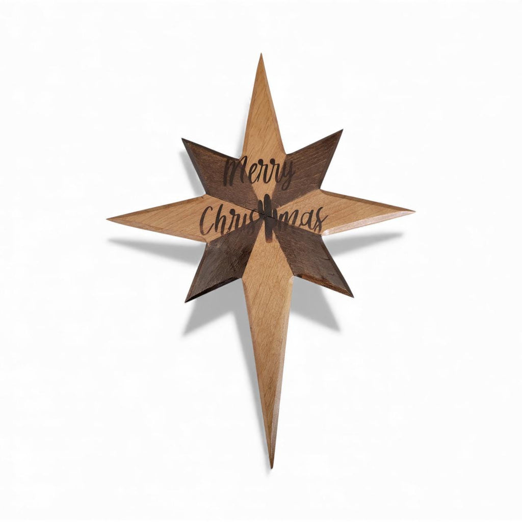 Christmas Bethlehem Star Ornament Tree Topping Gift